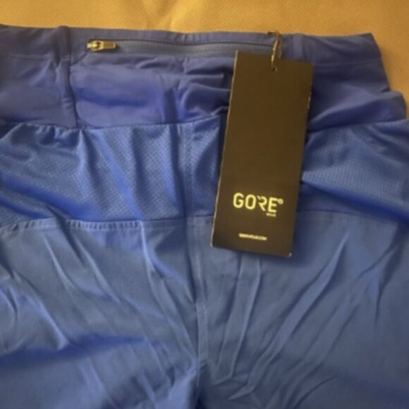 Gore Wear R5 Women’s Light Running Shorts Metallic Blue XS 3.5" NWT - Picture 5 of 5